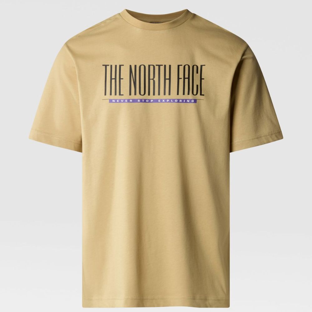 THE NORTH FACE MEN BEIGE SHIRT